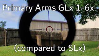 Primary Arms GLx 1-6x FFP Scope vs SLx 1-6x SFP Scope