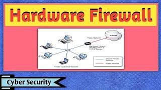 What is Hardware Firewall? | Hardware Firewall | Types of Firewall | Cyber Security