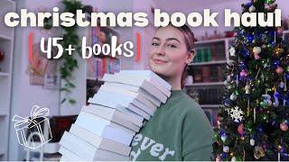 HUGE Christmas Book Haul  (45+ Books for Christmas)