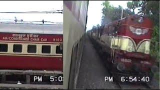 Journey on the Double-headed Bombay Rajdhani: BCT to NDLS - Part 1 (August 1995)