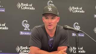 "Never quit. Down the whole game, kept going." ~ Warren Schaeffer on Rockies comeback over Giants: