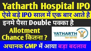 Yatharth Hospital IPO | Yatharth Hospital IPO GMP Today | Yatharth Hospital IPO Review |Upcoming IPO