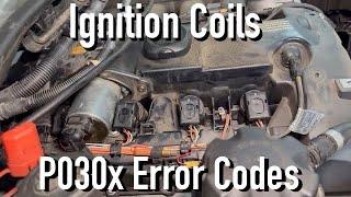 How to Test and Change an Ignition Coil on a BMW E90 Series. P0303  Error Code. Cylinder Misfire