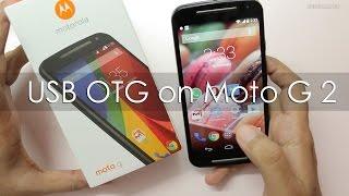 Moto G 2 (2014 Model) USB OTG Support Update & How to use it