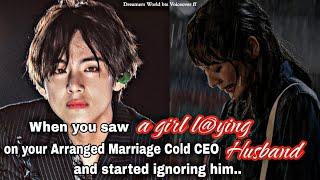 When you saw a girl l@ying on your Arranged Marriage Cold CEO Husband #taehyungff #btsff #taeff #vff