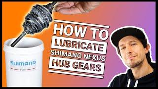 How to care for internal gears - Lubricate your SHIMANO NEXUS hub gears