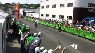 Race leader Nicolas Baldo takes a superb solo win on stage six of An Post Ras 2012