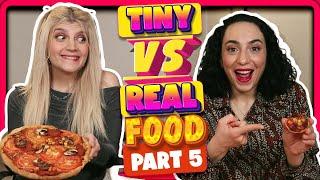 Tiny VS Real Food #5  || fraoules22