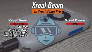 Xreal Beam vs Xreal Beam Pro (Part I): what's different?