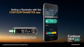 Setting a reminder with the CONTOUR DIABETES | CONTOUR NEXT ONE | mg/dL | United States (en_US)