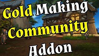 Gold Making Community Addon In WoW - Gold Farming