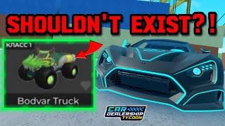 THIS CAR SHOULDN'T EXIST IN Car dealership tycoon?! | Mird CDT