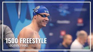 Bobby Finke Leads Pack to Win Men's 1500M Freestyle | TYR Pro Swim Series Knoxville