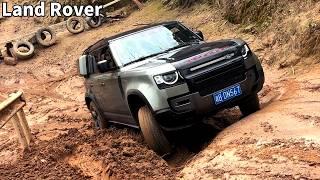 China's 4X4 off-road: Land Rover Defender VS Subaru! #Cross-country #LandRover #Defender