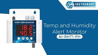 Temperature & Humidity Alert Monitor | Instrukart