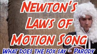 What's Newton's Laws say? (What does a fox say) - Newton's Laws of Motion