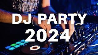 DJ PARTY SUMMER MIX 2024 - Best Remixes of Popular Songs 2024 - New Dance Mashups Party Mix 2024 