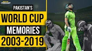 Pakistan's ODI Cricket World Cup History | Decades of Heartbreaks (2003-2019) @raftarsports Podcast