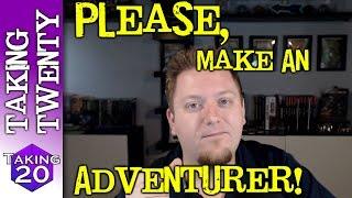 D&D Players, Please Make an Adventurer! Don't Be a Harry Potter!