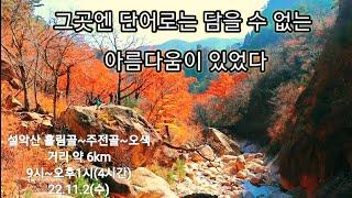 설악산(seoraksan),흘림골~주전골~오색약수 감성여행,가을산행,등산,트레킹,계곡,단풍,힐링,강원도명소,양양군명소,트레킹,등산코스