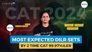 Most Expected CAT 2024 DILR Sets | Top Expected LRDI Sets By Sayali Ma'am (CAT 99.97%iler)