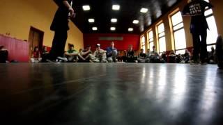 The First Crew Battle - 1\4 - Влад vs Гена (win)