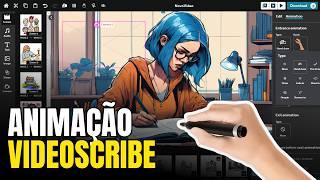 [Tutorial Atualizado] Como usar o Videoscribe Online - Animação Estilo Mão Desenhando e Escrevendo