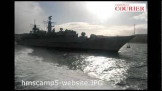 HMS Campbeltown in Campbeltown Loch