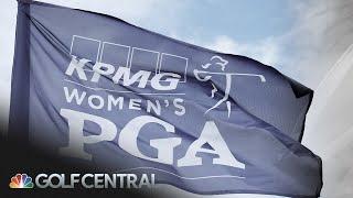 KPMG Women's PGA Championship winds test field in Round 3 | Golf Central | Golf Channel