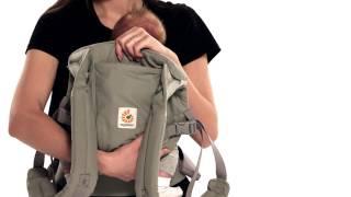 Ergobaby Adapt Carrier | Instructions Front Inward with "H" straps