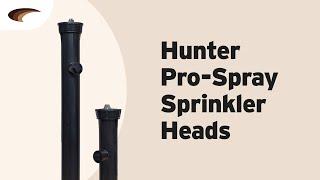 Hunter Pro Spray Heads