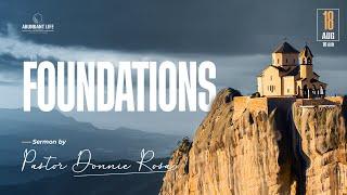 Foundations | Pastor Donnie Rosa