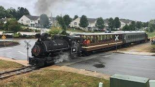 Stewartstown Railroad First Steam Train In 80 Years!  Struggling Railroad Makes A Comeback!