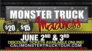 Monster Truck Madness June 2nd & 3rd 2023