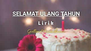 Selamat Ulang Tahun - Gellen Martadinata |Lirik(akustik cover)