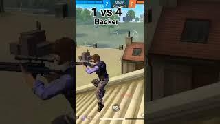 FREE FIRE MOD HACK GRINGO XP V65 #1vs4 hacker ka video