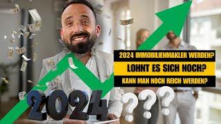 Lohnt es sich 2024 noch Immobilienmakler zu werden??