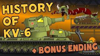 All episodes: The history of the creation of KV-6 + a bonus ending - Cartoons about tanks