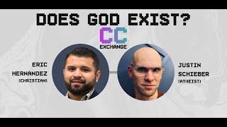 Does God Exist? Justin Schieber v Eric Hernandez (with slides)