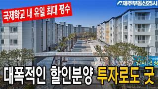 [매물번호0532] 다시 없을 최대 폭의 할인분양 꿈에그린  유일한 최대 평수 공동 주택 #제주도부동산