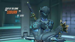 Overwatch 2 Genji God Shadowburn Assassin Of Dorado -Popped Off-