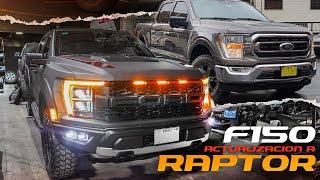 FORD F150 2022 CONVERSION A LA VERSION RAPTOR 2024