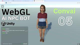 AI NPCs Bot for WebGL Unity using Convai | Nested Mango