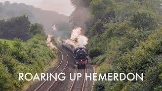 Roaring up Hemerdon - 44871 charges over the West Country Banks - 2024