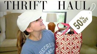 50% Off Thrift Haul!