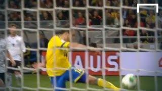 Superb volley from Hysen - Sweden vs Germany