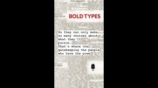 Bold Types: Episode 1 'Gatekeeping'