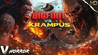 An epic battle between good and evil | Bigfoot Vs Krampus | Full Horror Movie