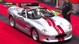 SOLD for $150,000 // 1999 Shelby Series 1 Roadster // Mecum Kissimmee Summer Special 2023