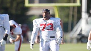 Bucs’ Brandon Walton impresses at left tackle